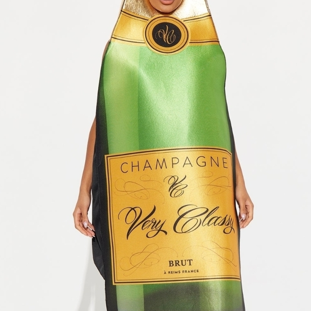 Champagne Bottle Costume